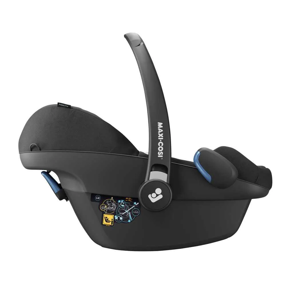 MAXI COSI AUTO SEDISTE I-SIZE (45-75CM) PEBBLE PRO ESSENTIAL BLACK