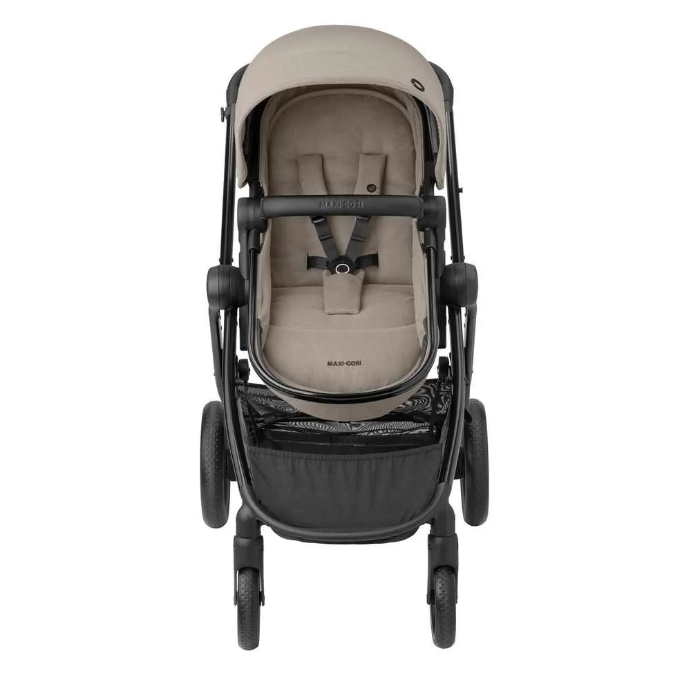 MAXI COSI KOLICA DUO ZELIA3 LUX TWILLIC TRUFFLE