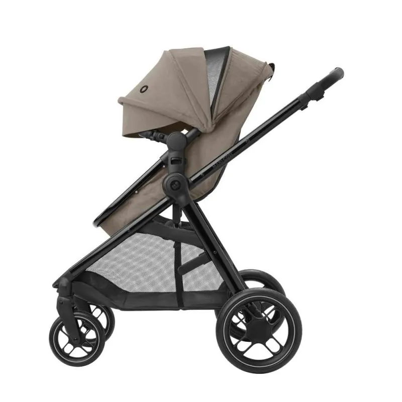 MAXI COSI KOLICA DUO ZELIA3 LUX TWILLIC TRUFFLE