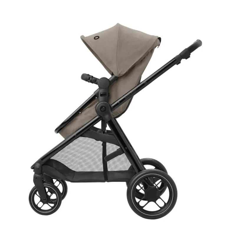 MAXI COSI KOLICA DUO ZELIA3 LUX TWILLIC TRUFFLE