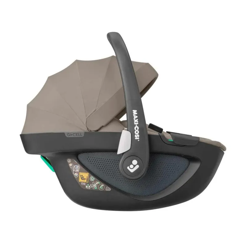 MAXI COSI AUTO SEDISTE I-SIZE (40-83CM) PEBBLE 360 TWILLIC TRUFFLE 