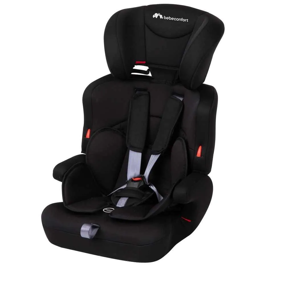 BEBE CONFORT AUTO SEDISTE 1/2/3 (9-36KG) EVER SAFE FULL BLACK