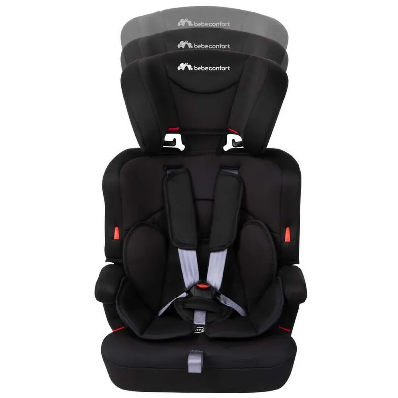 BEBE CONFORT AUTO SEDISTE 1/2/3 (9-36KG) EVER SAFE FULL BLACK