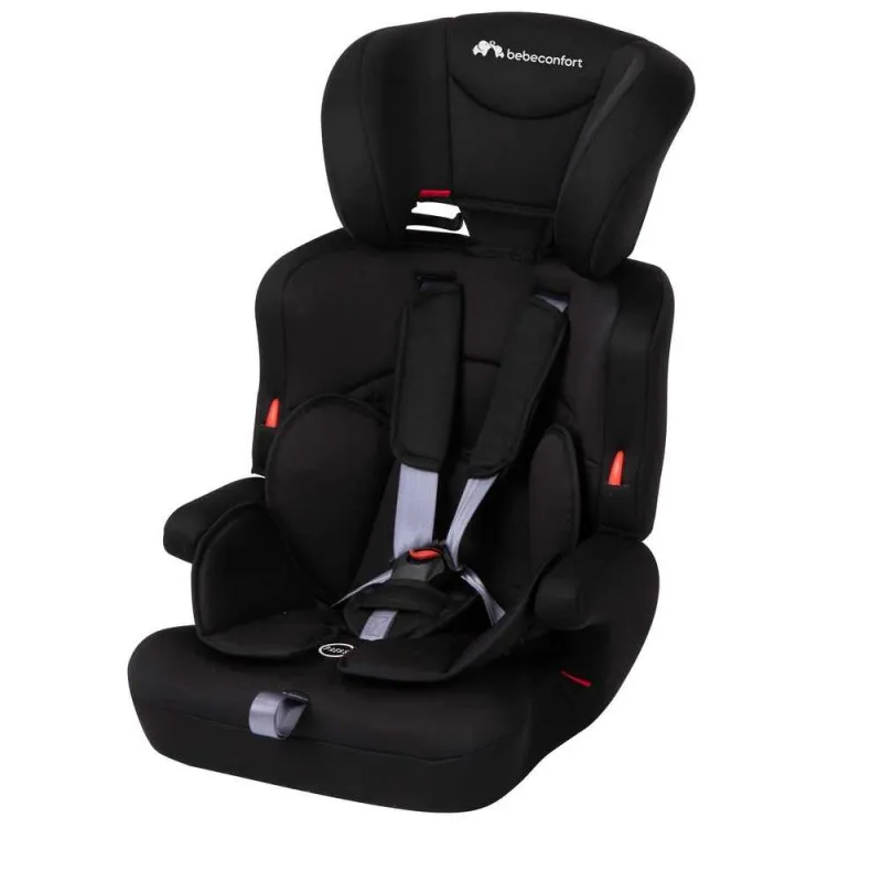BEBE CONFORT AUTO SEDISTE 1/2/3 (9-36KG) EVER SAFE FULL BLACK