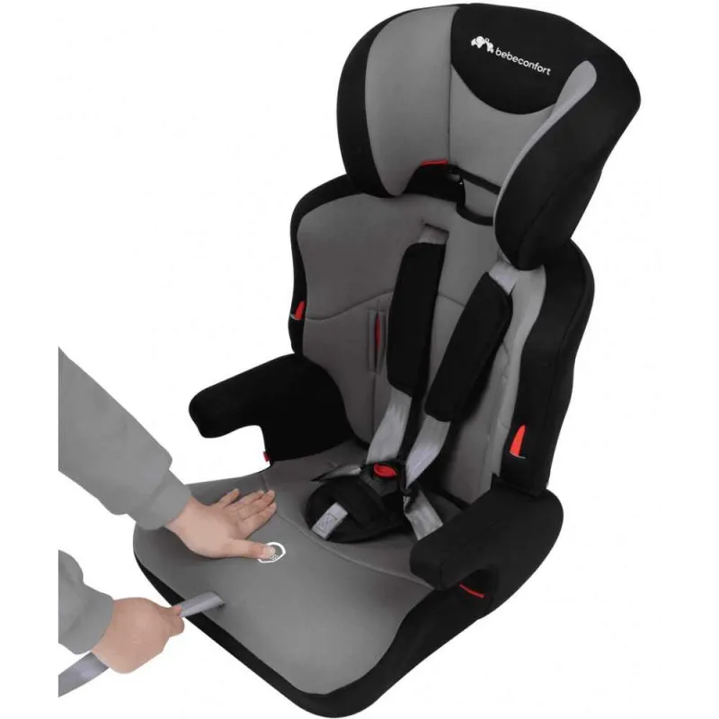 BEBE CONFORT AUTO SEDISTE 1/2/3 (9-36KG) EVER SAFE HOT GREY