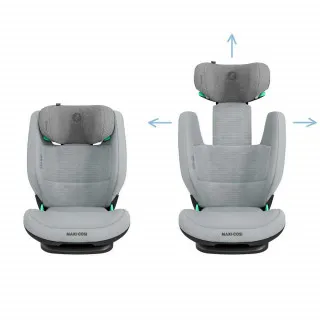 MAXI COSI AUTO SEDISTE I-SIZE (100-150CM) RODIFIX PRO AUTHENTIC GREY