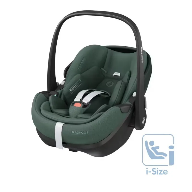 MAXI COSI AUTO SEDISTE I-SIZE (40-87  CM) PEBBLE 360 PRO ESSENTIAL GREEN 