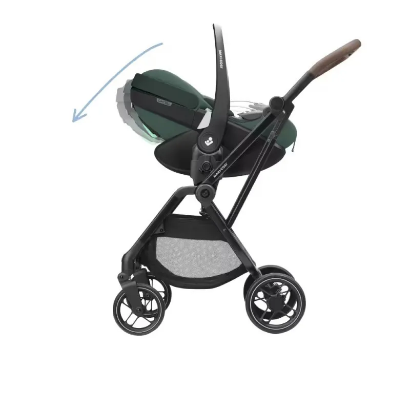 MAXI COSI AUTO SEDISTE I-SIZE (40-87  CM) PEBBLE 360 PRO ESSENTIAL GREEN 