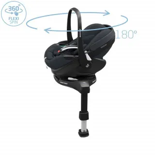 MAXI COSI AUTO SEDISTE I-SIZE (40-87CM) PEBBLE 360 PRO2 ESSENTIAL BLACK 