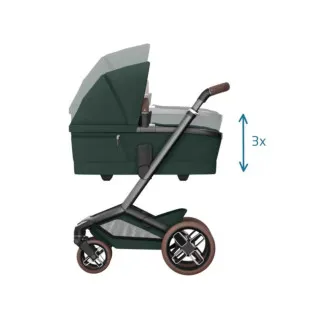 MAXI COSI DUO SISTEM FAME TWILLIC GREEN