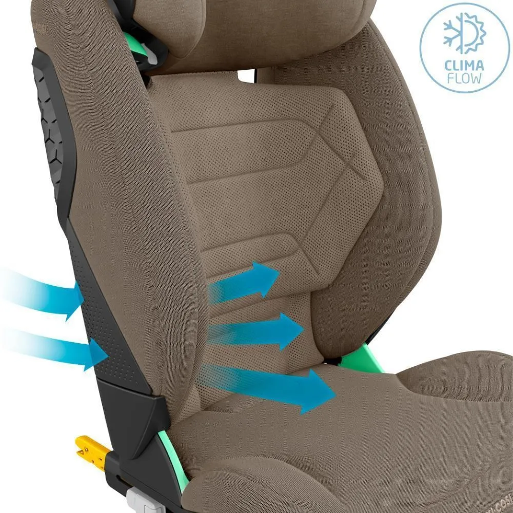 MAXI COSI AUTO SEDISTE I-SIZE (100-150CM) RODIFIX PRO2 AUTENTIC TRUFFLE