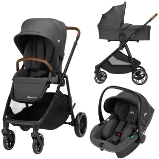 BEBE CONFORT KOLICA TRIO SISTEM LUVIA MINERAL GRAPHITE