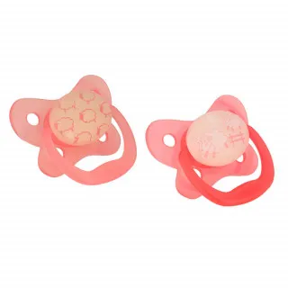 DR BROWNS SVETLECA ORTODONTSKA PREVENT VARALICA 0-6M ROZE