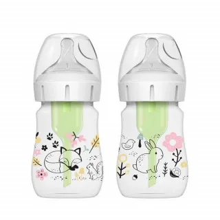 DR.BROWNS PLASTICNA OPTIONS+ BOCICA SA DIZAJNOM SUME150ML- 2 U PAKOVANJU