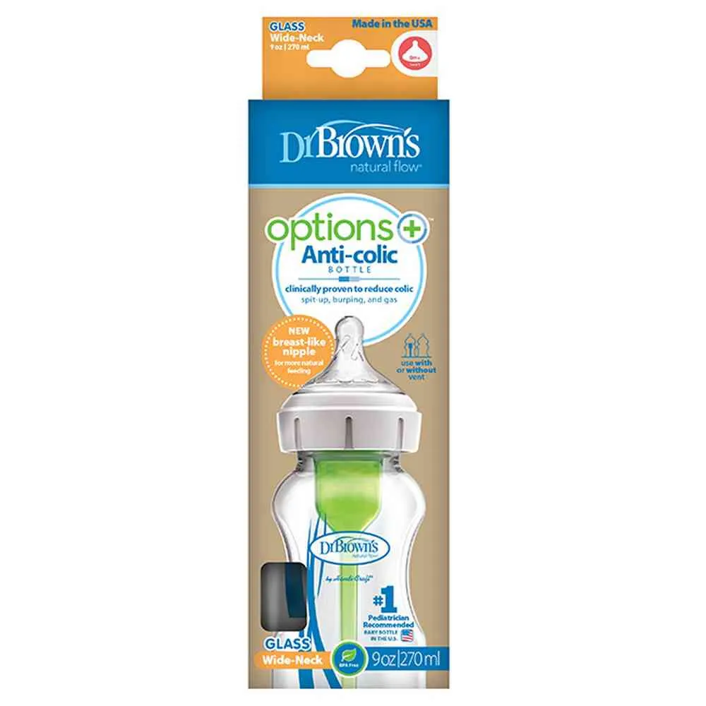 DR BROWNS STAKLENA OPTIONS WIDE NECK FLASICA 270ML