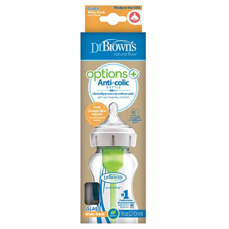 DR BROWNS STAKLENA OPTIONS WIDE NECK FLASICA 270ML