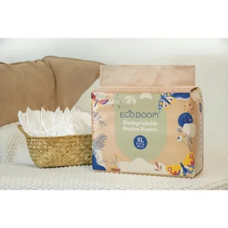 ECO BOOM PELENE BIORAZGRADIVE XL, 12-17KG, 28KOM 