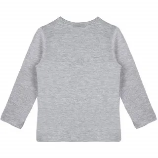 KIDZZ MAJICA DUG RUKAV GREY