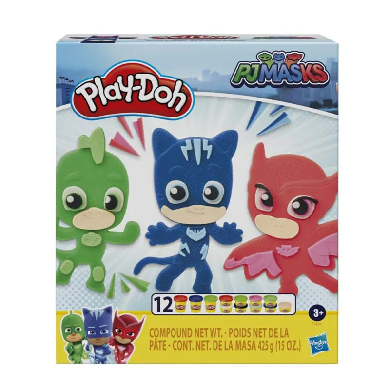 PLAY DOH PJ MASK SET