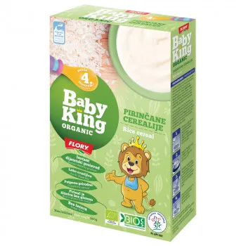 BABY KING ORGANIC CEREALIJE PIRINAC 4M+ 200G 