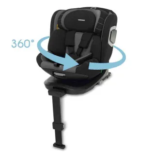 FOPPAPEDRETTI AUTO SEDIŠTE I-SIZE (40-150CM) ITURN PRO BLACK 