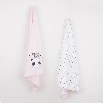 MY BABY PREKRIVAC2U1 SVETLO/ROZE 