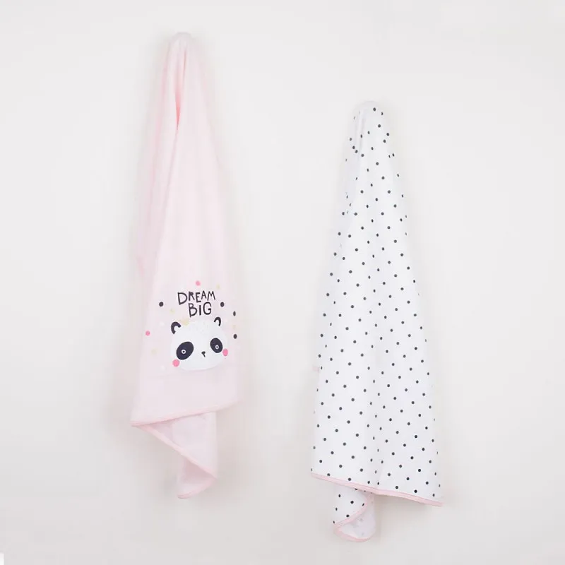 MY BABY PREKRIVAC2U1 SVETLO/ROZE