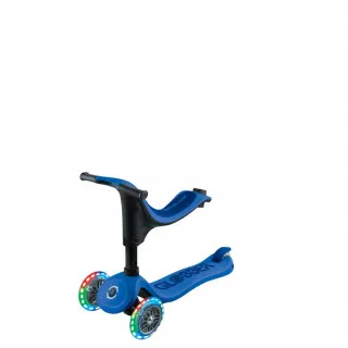 GLOBBER GURALICA - TROTINET GO UP SPORTY LIGHTS NAVY 452-600-4