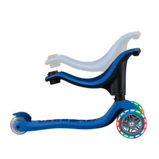 GLOBBER GURALICA - TROTINET GO UP SPORTY LIGHTS NAVY 452-600-4