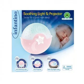 INFANTINO NOCNA LAMPA - ROZE004908 