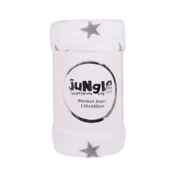 JUNGLE NVT21-02 CEBE ZVEZDICA 130X180CM WHITE-GREY 