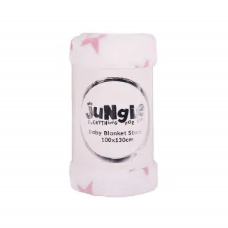 JUNGLE S02 CEBE ZVEZDICA 100X130CM BELA ROZE