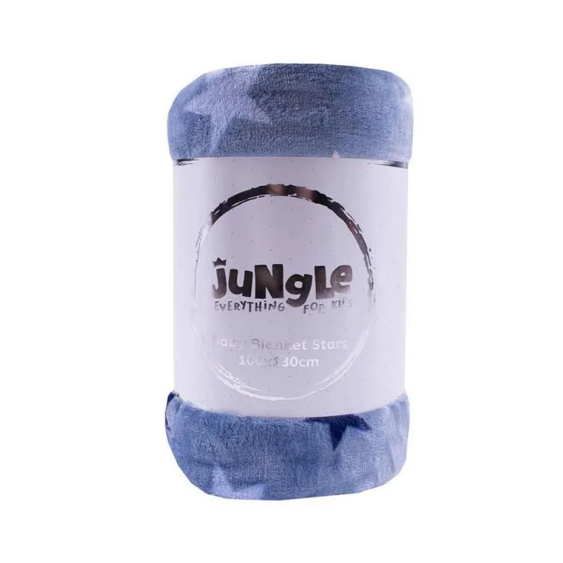 JUNGLE S04 CEBE ZVEZDICA 100X130CM PLAVA