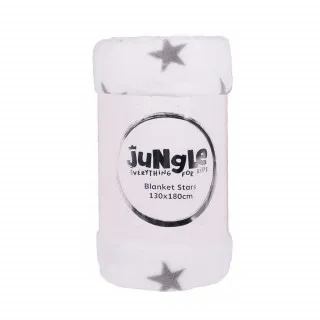 JUNGLE XM02 CEBE ZVEZDICA 130X180CM BELA 