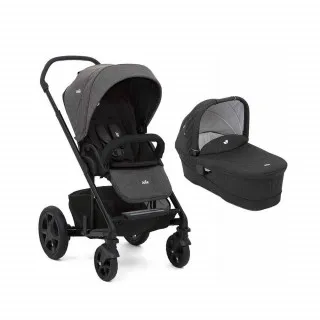 JOIE KOLICA DUO SISTEM CHROME DLX SIVA