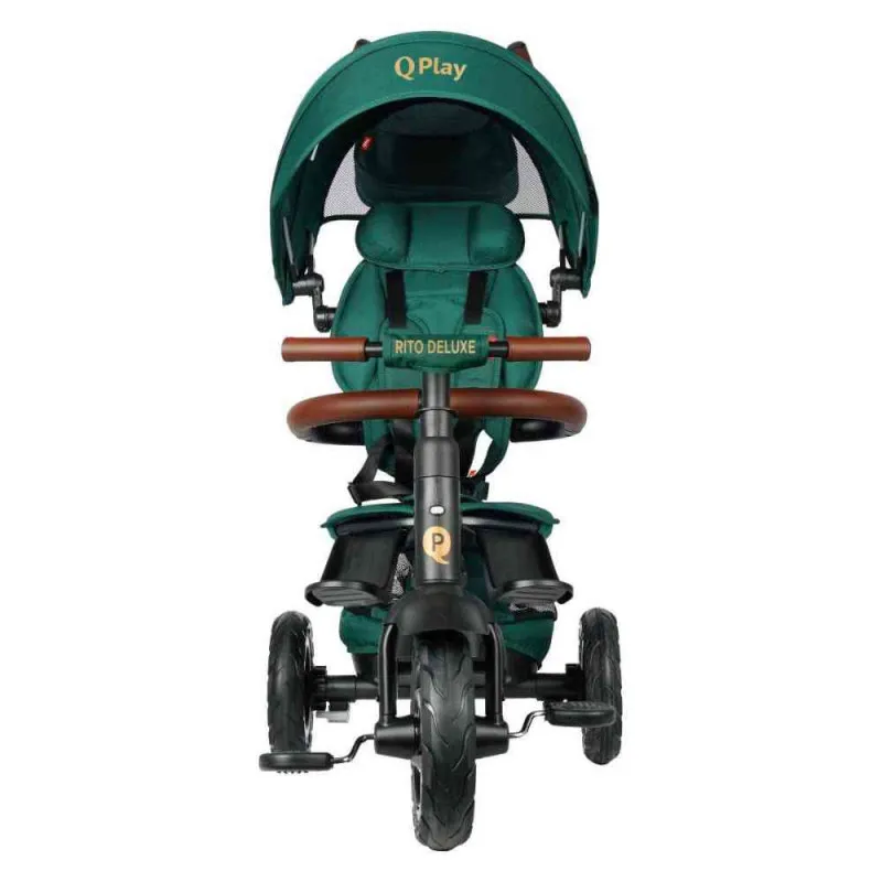 QPLAY TRICIKL RITO DELUXE ZELENA S380-17 