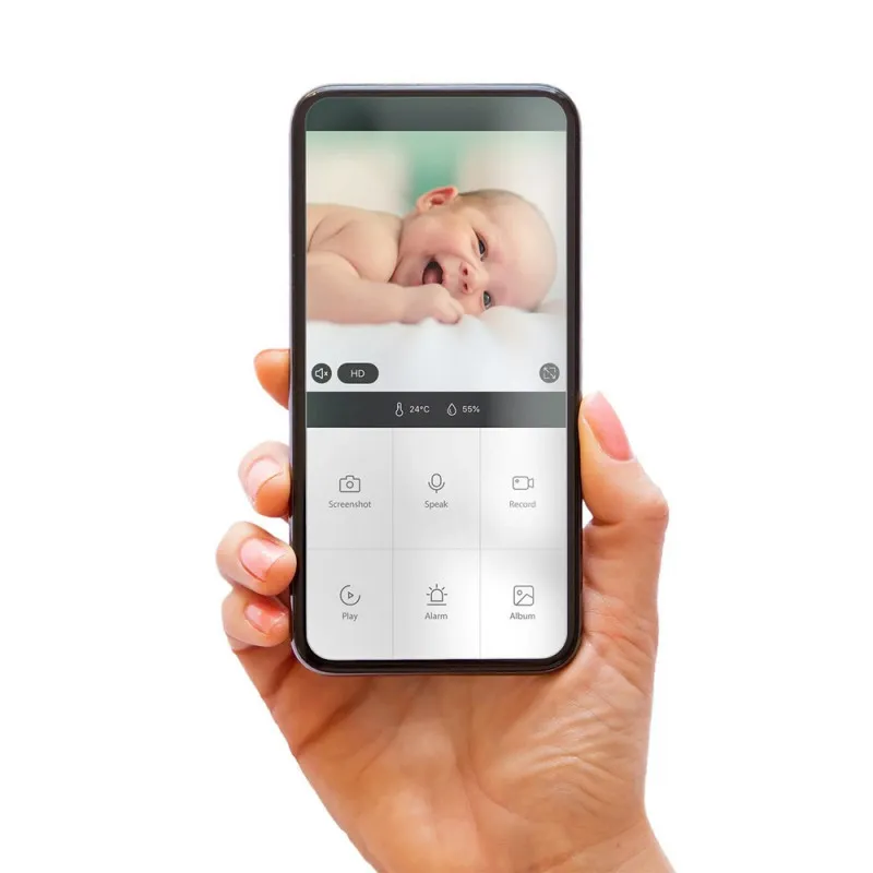 ALECTO BEBI ALARM SA KAMEROM SMART BABY 10