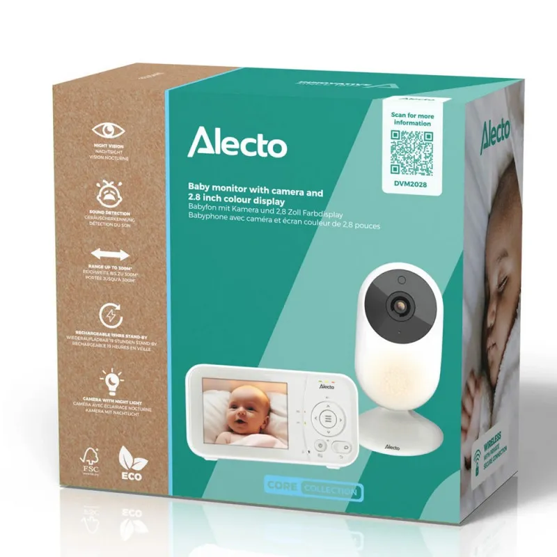 ALECTO BEBI ALARM SA KAMEROM DVM2028