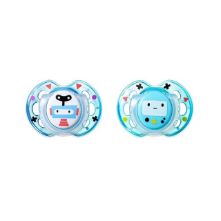 TOMMEE TIPPEE VARALICA SILIKON TT 0-6 M 2/1