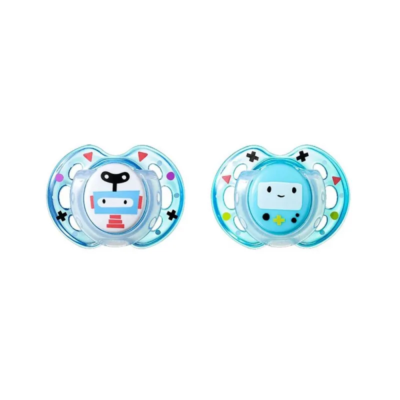 TOMMEE TIPPEE VARALICA SILIKON TT 0-6 M 2/1