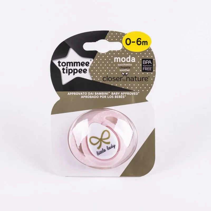 TOMMEE TIPPEE SILIKONSKA VARALICA 0-6 M DEVOJCICE