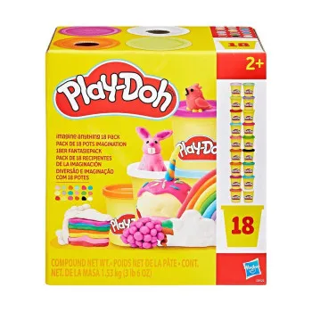 PLAY DOH IMAGINE ANYTHING 18 PACK