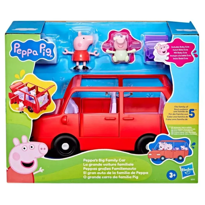 PEPPA PIG BIG FAMILY CAR SET ZA IGRU 
