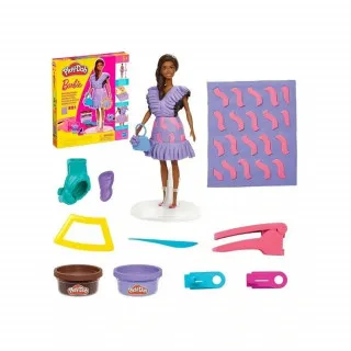 PLAY DOH BARBIE FASHIONISTA RUFFLES 