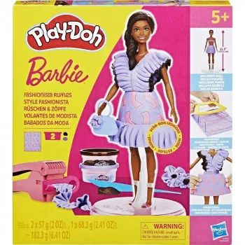 PLAY DOH BARBIE FASHIONISTA RUFFLES 