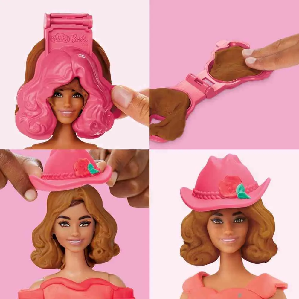 PLAY-DOH BARBIE FLORALS AND FRINGE 
