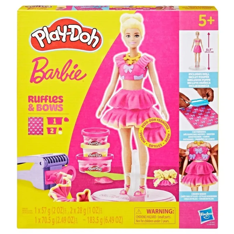 PLAY-DOH BARBIE RUFFLES AND BOWS 
