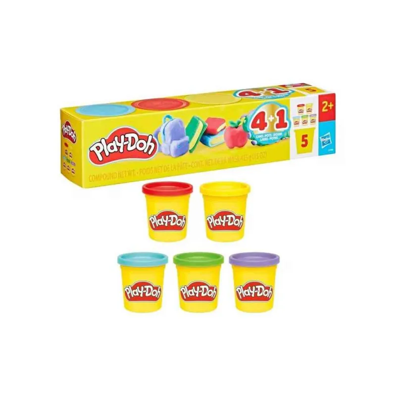PLAY DOH BACK TO SCHOOL 5 PACK SET 