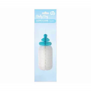 PAPIRNA DEKORACIJA BABY BOY FLASICA 30CM