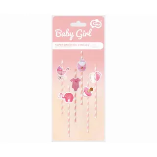 PAPIRNE SLAMCICE BABY BOY ROZE 20CM 8KOM 